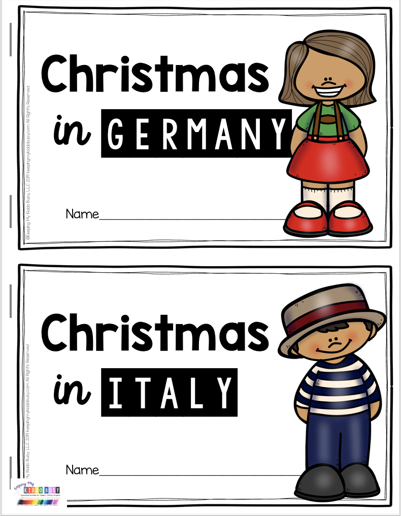 Italy Worksheets For Kindergarten, Write A Letter To Santa Freebie Keeping My Kiddo Busy