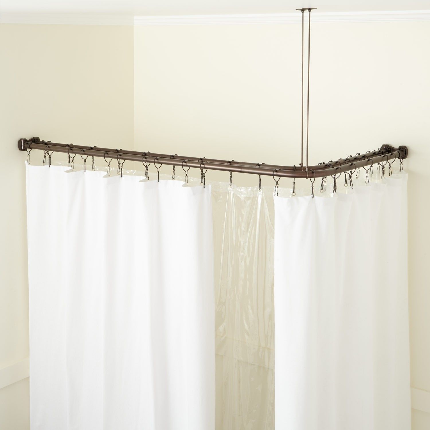 Curved Shower Curtain Rod For Rv Best Shower Curtain Ideas