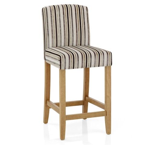 Carter Oak Bar Stool Stripe Fabric Stools And Carter Oak Bar Stool Stripe Fabric
