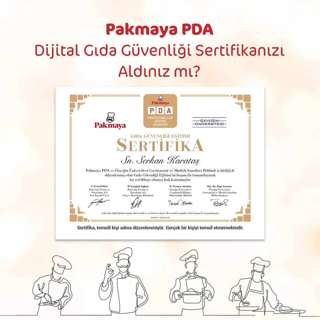 pakmaya olarak kamu sagligi sorumluluguyla tum gida profesyonelleri ve ogrencileri icin hazirladigimiz pda gida guvenligi egitimi ne gida guvenligi egitim gida
