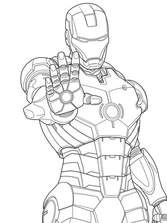 Ironman Coloring Pages To Print Enjoy Pyrography