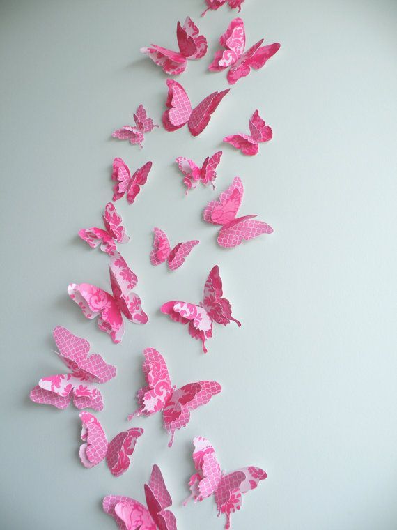 Butterfly Wall Art Die Cuts To Decorate Nursery Childrens Room Bedroom Or Any Other Butterfly Wall Art Die Cuts To Decorate Nursery Childrens Room Bedroom Or Any Other