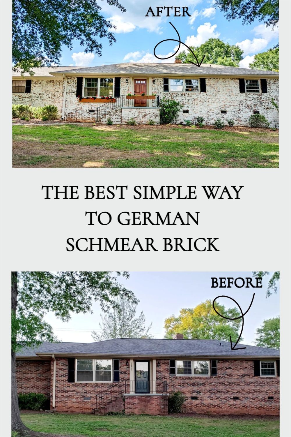 The Best Simple Way To German Schmear Brick