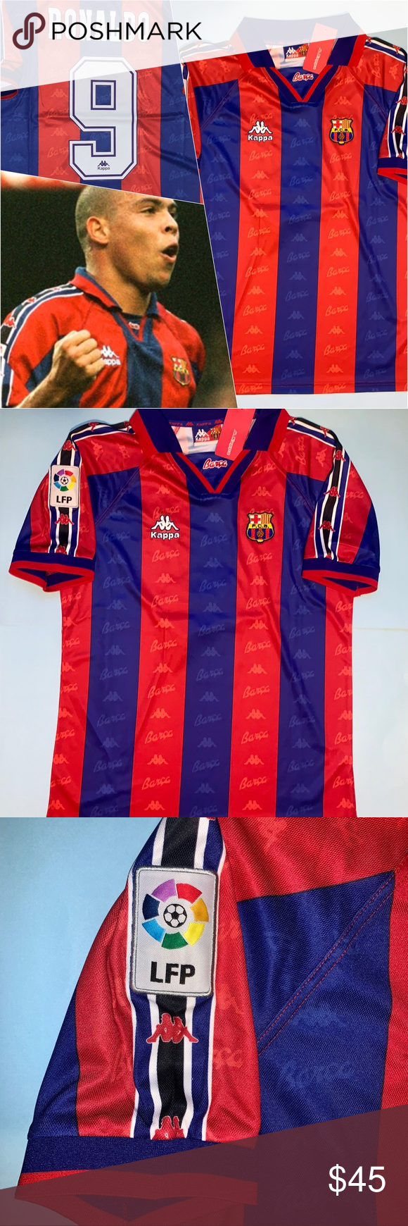 Barcelona retro jersey | Mens shirts, Barcelona, Retro