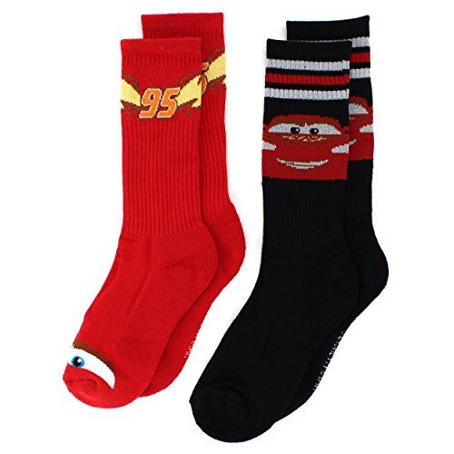 Disney Boys Cars 3-Pack Crew Socks