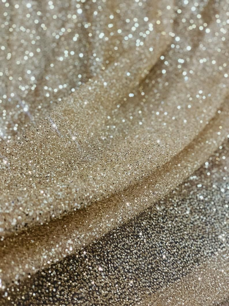 glitter fabric for gown