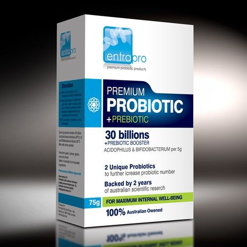 Premium probiotic product box design Product packaging contest winning#design#product#john Medicine Box Packaging, Drug Packaging, Medical Packaging, Medicine Boxes, Box Design, Label Design, Packaging Design, Health Products Packaging, Supplements Packaging