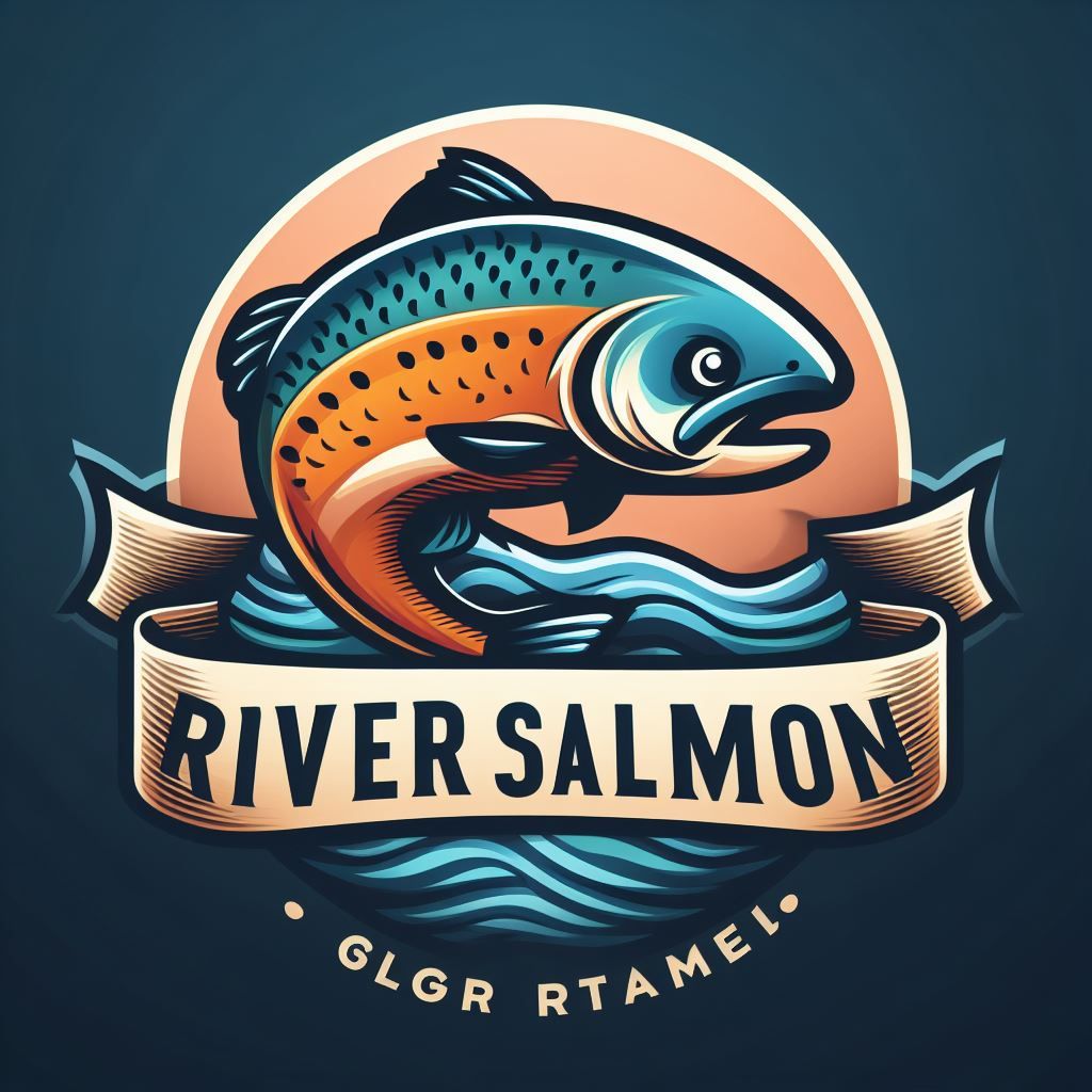 Salmon Fish logos