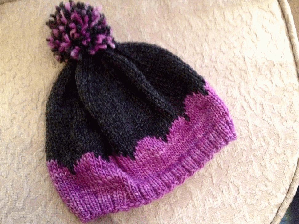 Gorro Aurora Gorro Tejido En Lana A Mano Para Niña Gorro Aurora Gorro Tejido En Lana A Mano Para Niña