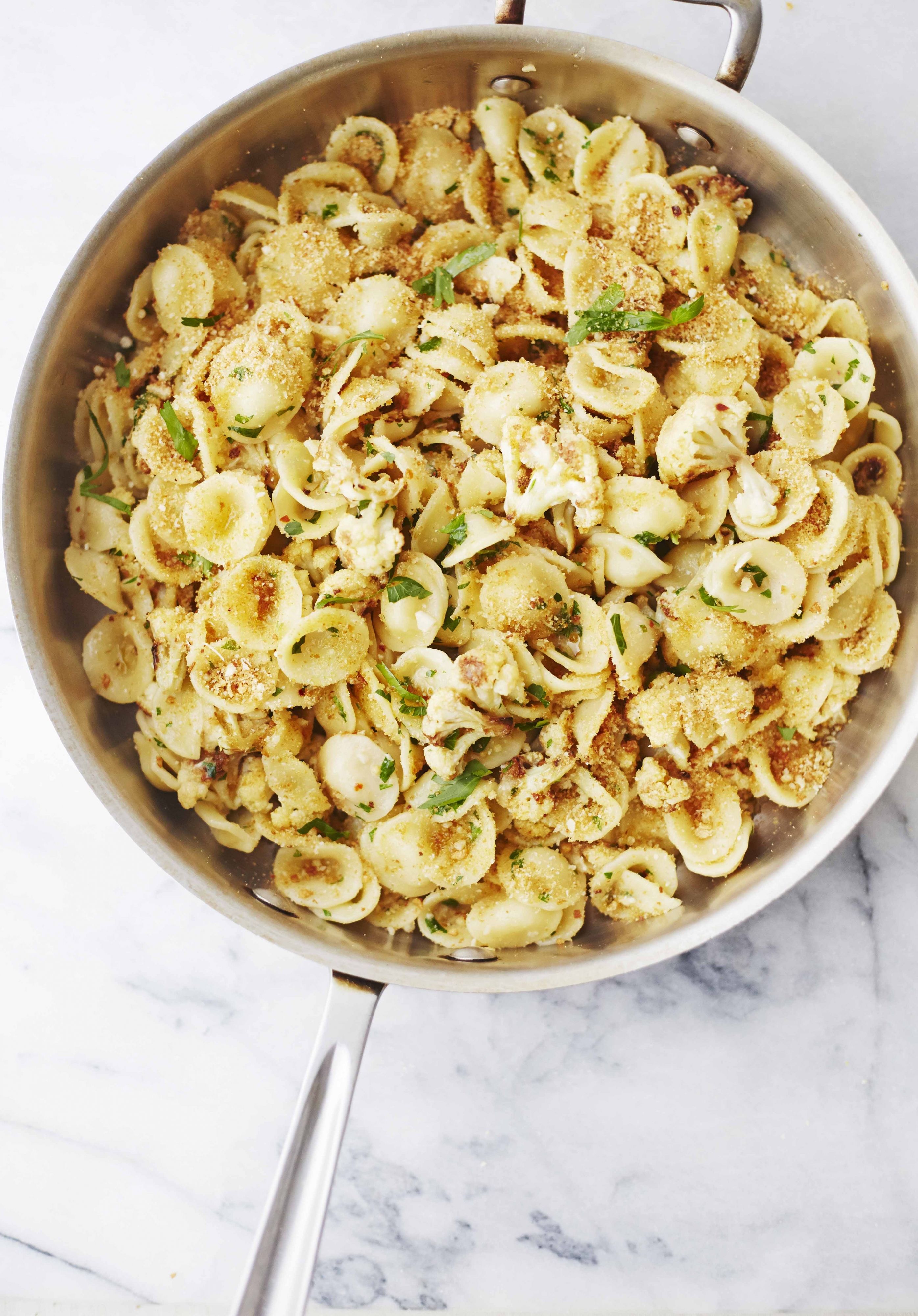 Orecchiette With Cauliflower And Bread Crumbs Best Pasta Recipes