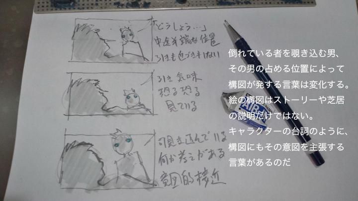 Cputon 演出メモ レイアウト 構図 描き方 Cputon 演出メモ レイアウト 構図 描き方