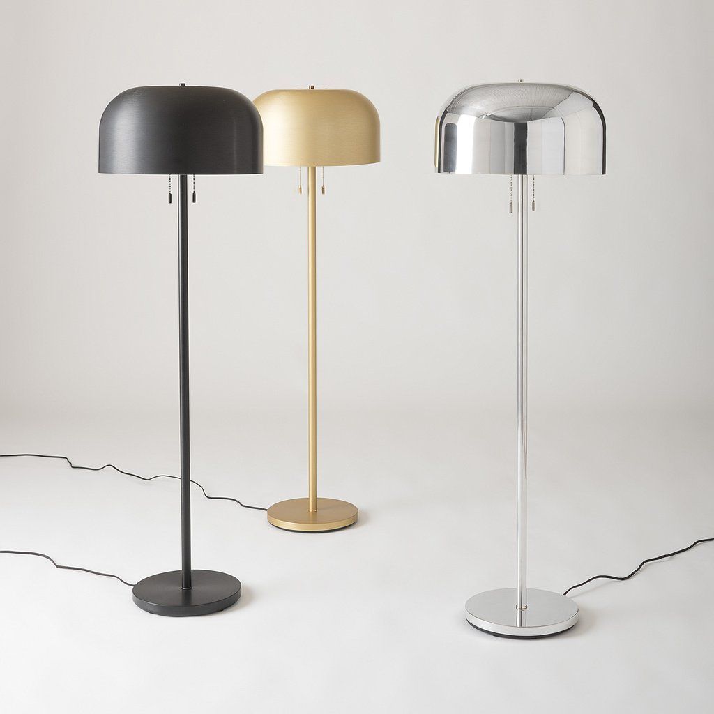 Donna Floor Lamp - Gold Anodized | Schoolhouse Electric | Indoor ... Donna Floor Lamp - Gold Anodized | Schoolhouse Electric | Indoor ...