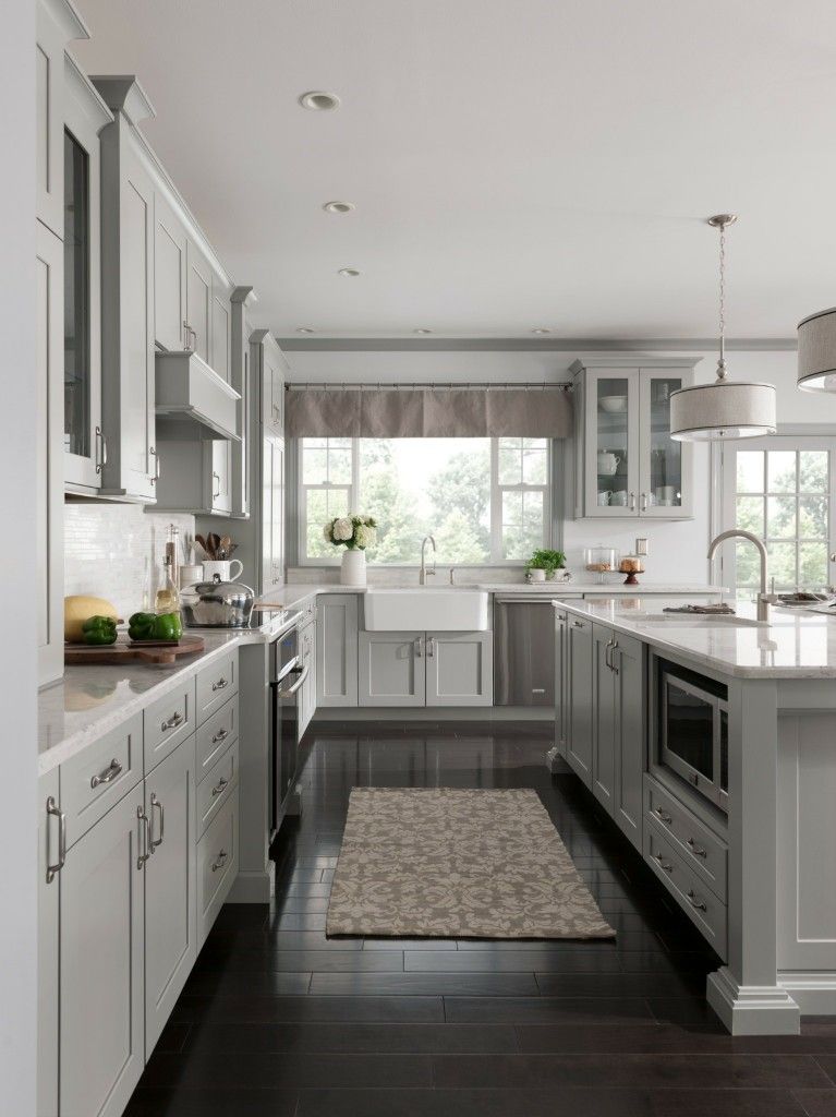 American Woodmark Custom Kitchen Cabinets Shown In Classic Style Hdinstbl The Home Depot In 2020 Custom Kitchen Cabinets Custom Kitchen Kitchen Cabinets