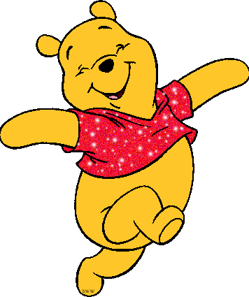 free animated disney gifs winnie the pooh and friends glitter
