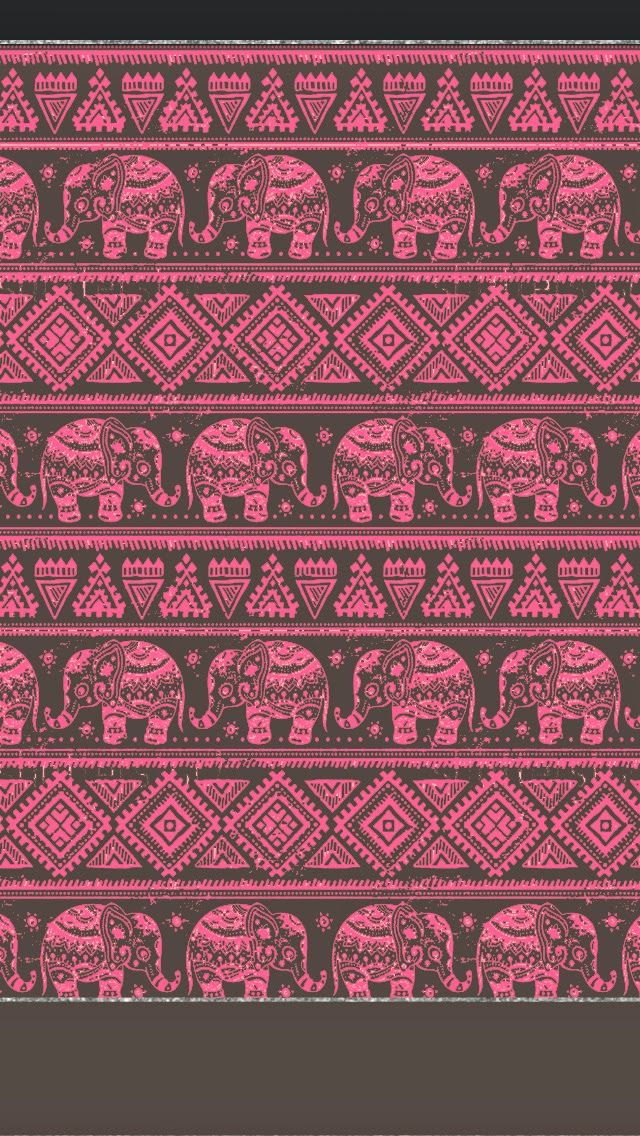 iPhone 6 elephant wallpaper! Made this using the app font