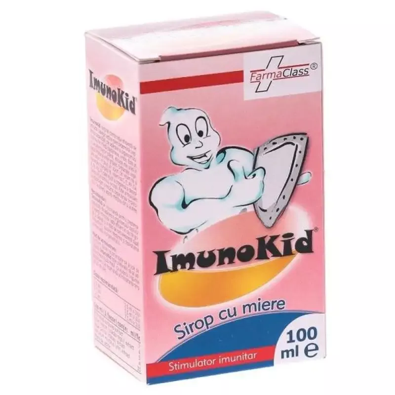 Sirop Imunokid Farma Class, 100 ml - Produs din sectiunea Produse Naturiste, categoria Remedii naturiste, subcategoria Siropuri la pretul de 21 Lei; Producator: Farma Class Adaptogens, The 100, Personal Care, Syrup, Biology, Self Care, Personal Hygiene