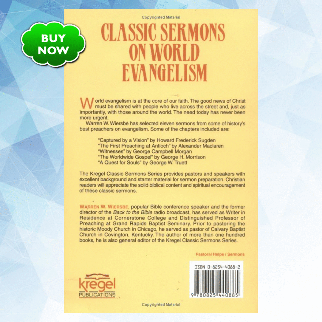 Classic Sermons On World Evangelism Evangelism Sermon Personal Devotions