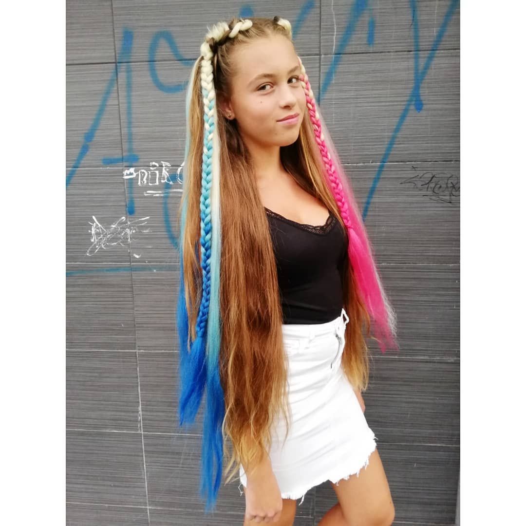 Harley Quinn Braids