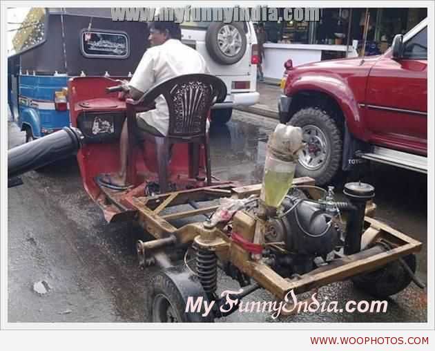 Fantastic auto rickshaw - Woo Funny Photos | Car humor, Car fix, Vehicles
