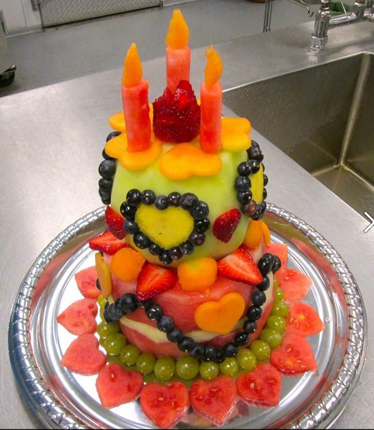 fruit birthday cake Fruit Birthday Cake, Bithday Cake, Birthday Party