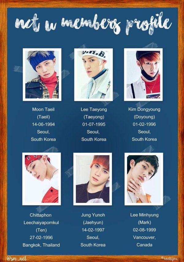 Epingle Sur Nct