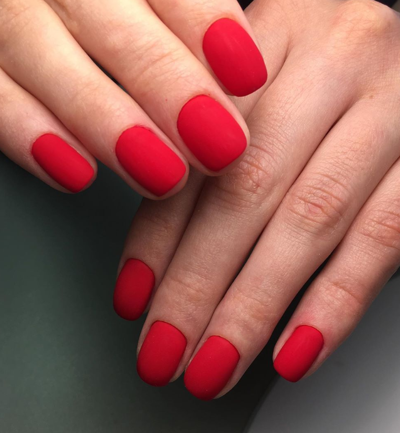 48 Stunning Red Acrylic Short Square Nails Design For Prom Nail Designs Summer Acrylic Trendy Nail Art Designs Square Nails