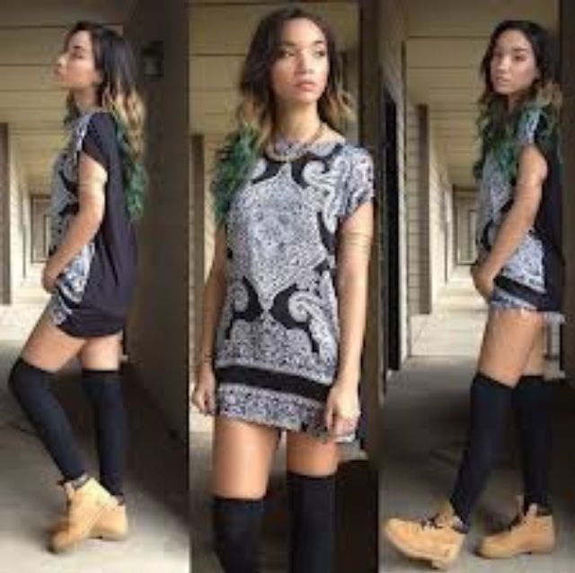timberland femme noir look timberland femme noir look