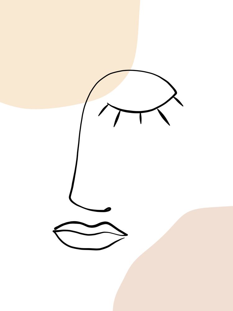 Line Art Beauty Power Nap Framed Art Print Line Art Beauty Power Nap Framed Art Print