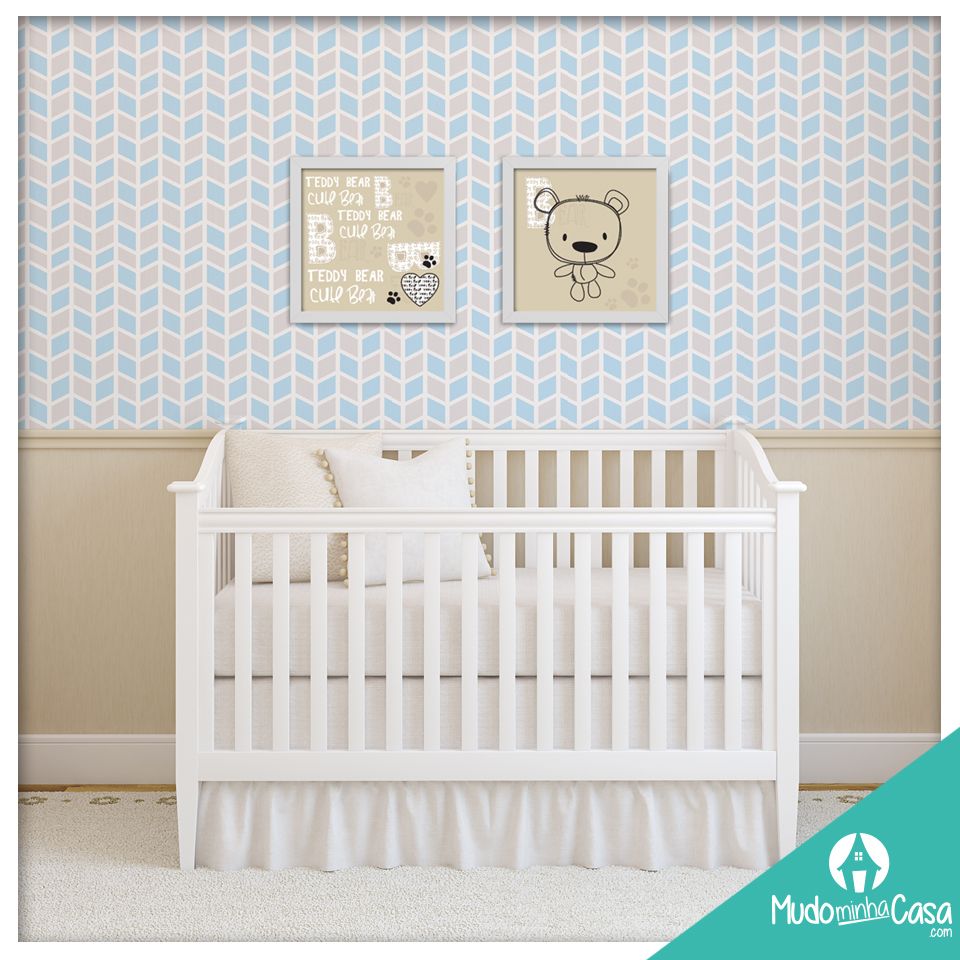 Neste Quarto De Beb Utilizamos O Papel De Parede Cubos E Poster ~ Quarto De Bebe Parede Com Poster Decoração Quarto Neste Quarto De Beb Utilizamos O Papel De Parede Cubos E Poster ~ Quarto De Bebe Parede Com Poster Decoração Quarto