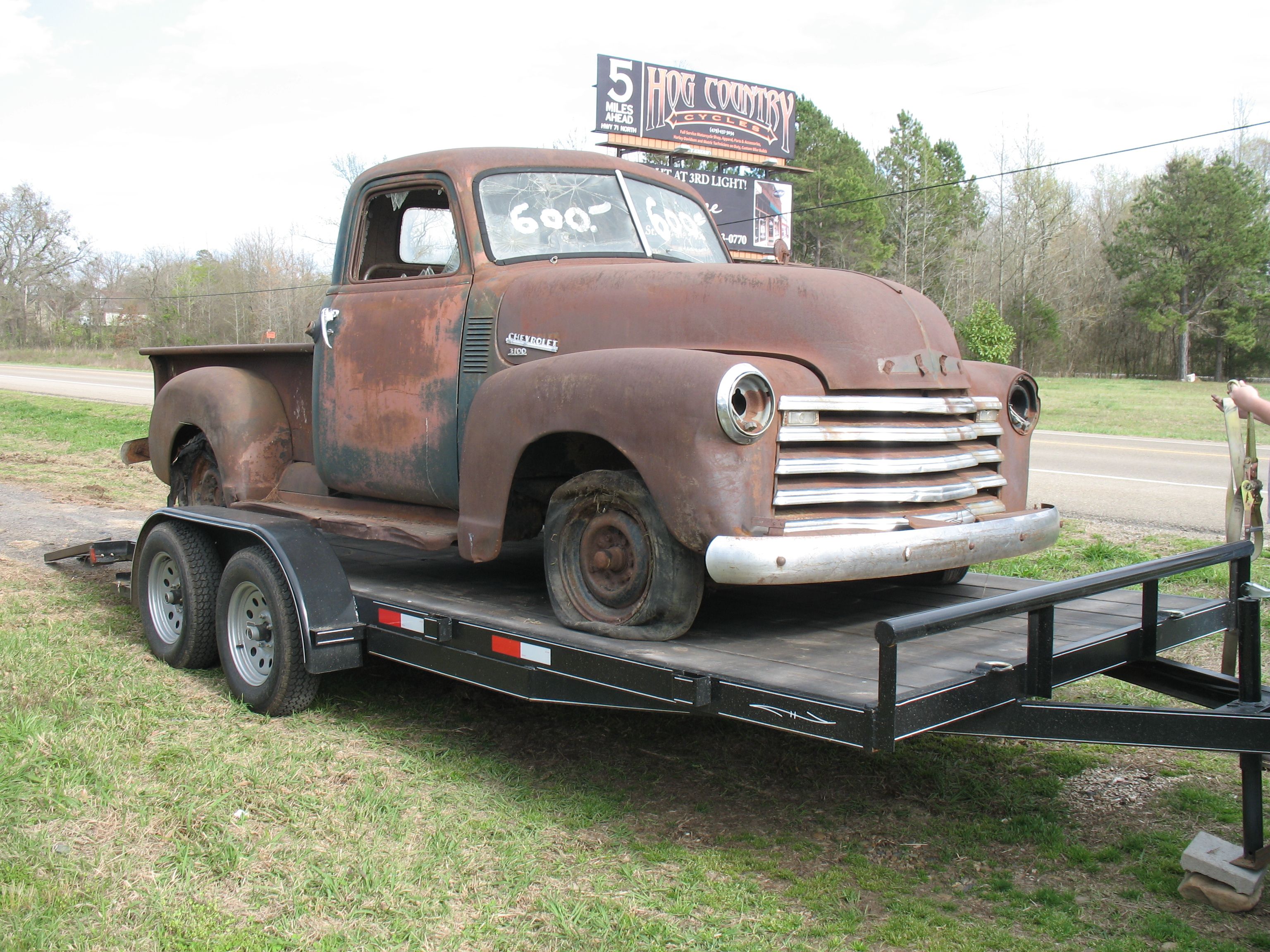 1950 chevy 3100 project truck for sale