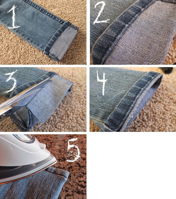 Hand Sewing Projects, Beginner Sewing Projects Easy, Sewing For Beginners, Sewing Tutorials, Hemming Jeans, Jeans Diy, Sewing Patterns Free, Free Sewing, Sewing Tips