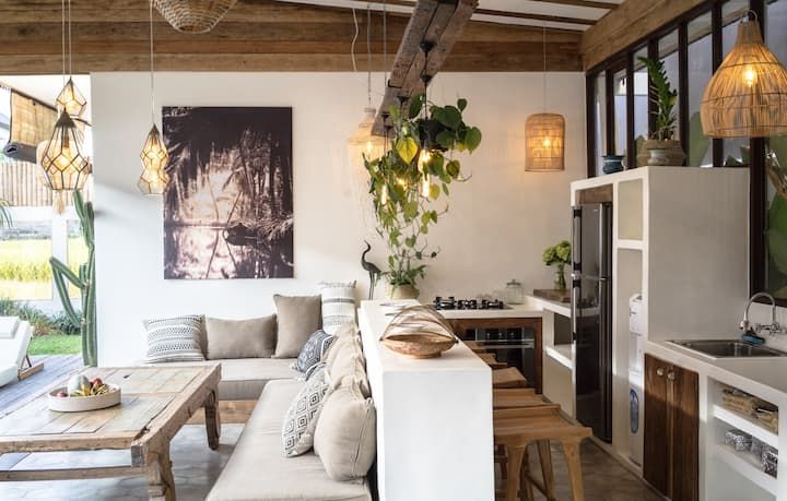 Beautiful Stylish Bohemian 3-bed Canggu villa - Villas for Rent in Kuta