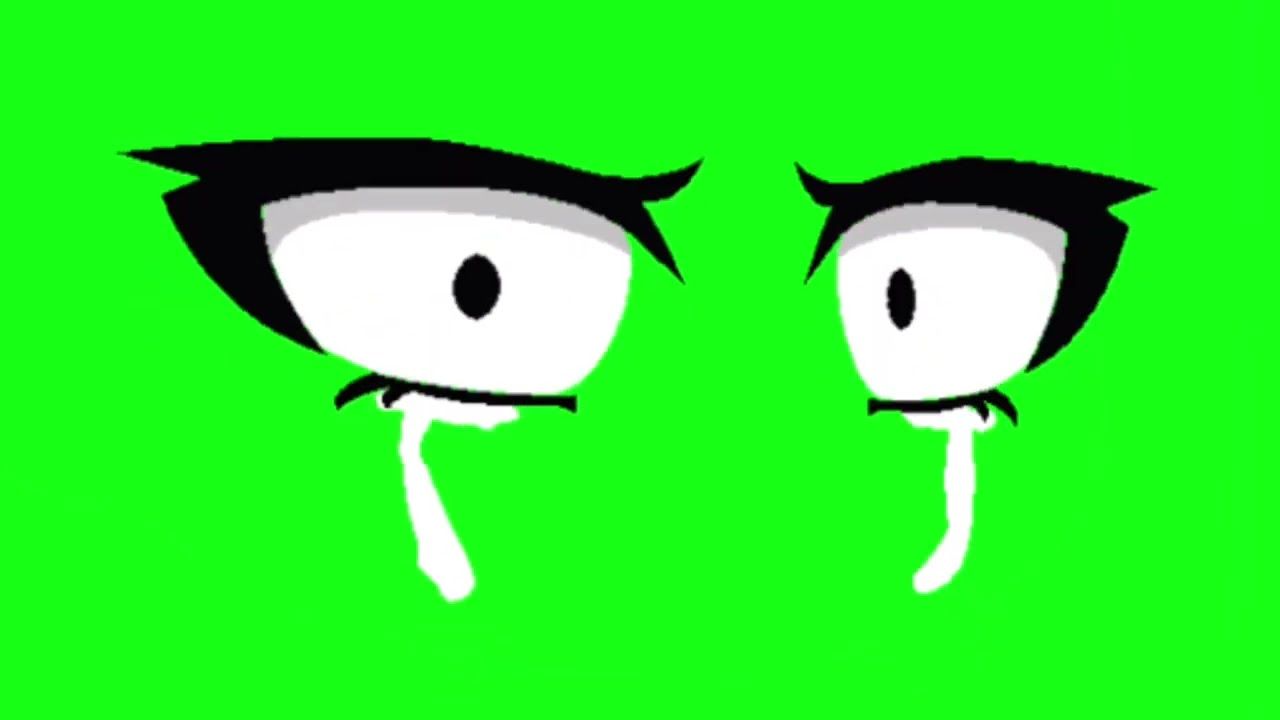 I Get Overwhelmed • Gacha Green Screen • eyes + mouth - YouTube in 2022