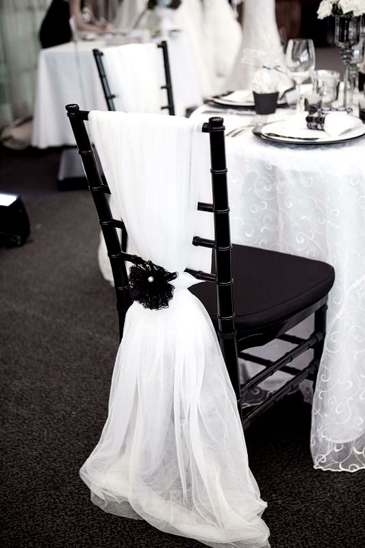 Black White Wedding Decoration White Wedding Decorations