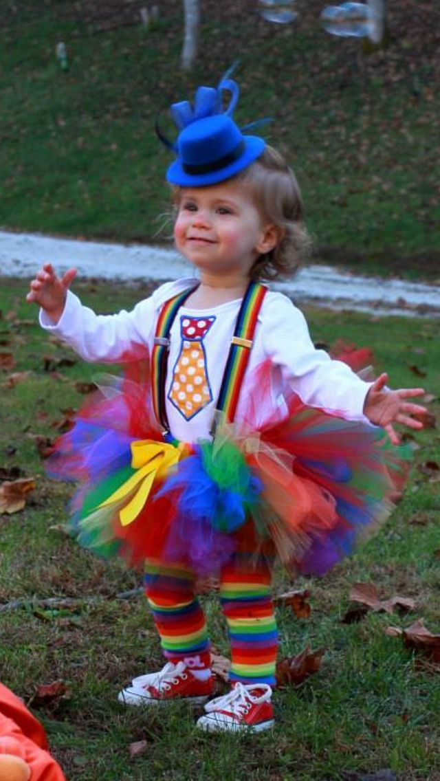 Costume da clown con fiori per bambino