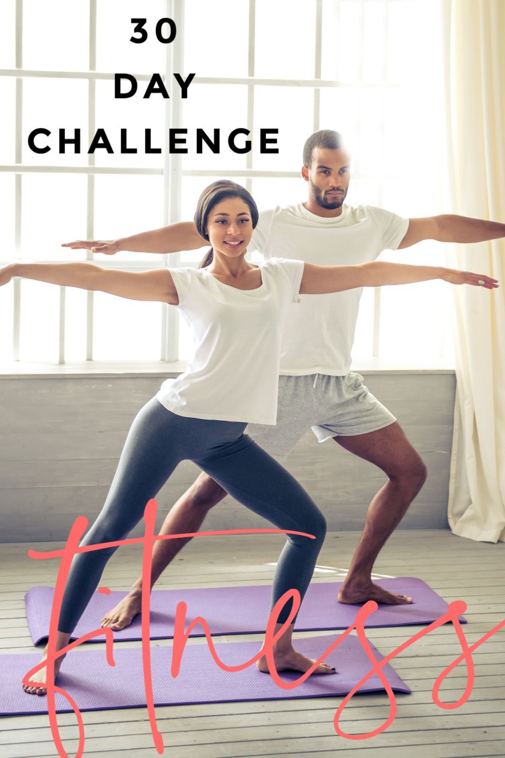 30 Day Fitness Challenge Up your game with a 30 day fitness challenge. #Challenge #Day #Fitness