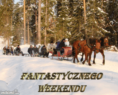 Gify i obrazki na dni tygodnia: Wierszyki i gify - weekend Snow, Outdoor, Outdoors, Outdoor Games, The Great Outdoors, Eyes, Let It Snow