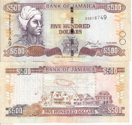 Jamaican Money Or The In Jamaica Dollar Jamaican Dollar