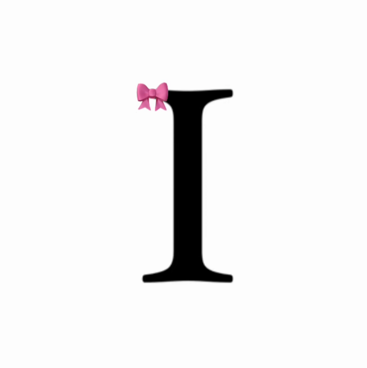 Printable letter i silhouette print solid black letter i – Artofit
