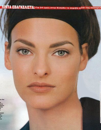 Linda Evangelista Google Search Linda Evangelista Fotografii Modelej Piter Lindberg