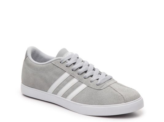 grey adidas courtset