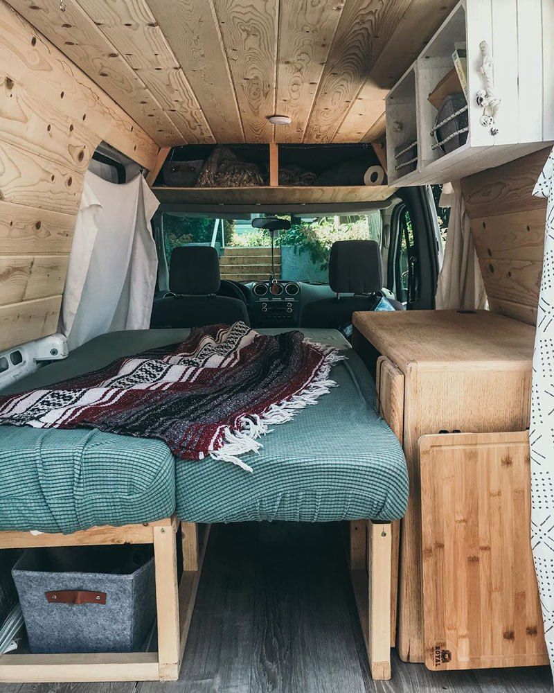 9 DIY Ford Transit Connect Camper Van Conversions 9 DIY Ford Transit Connect Camper Van Conversions