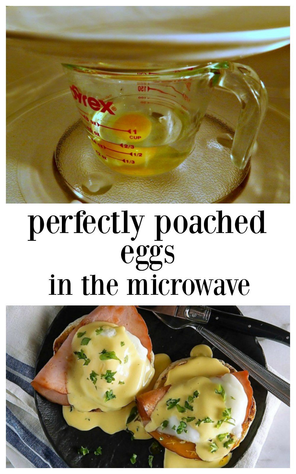 Poached Eggs in the Microwave