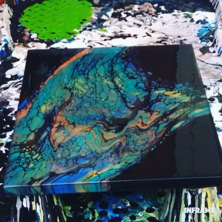 Fluid Acrylic Painting Video Fluid Acrylic Painting Video