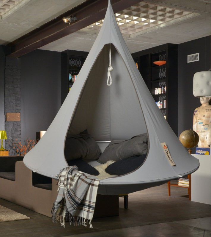 Single hammock tent