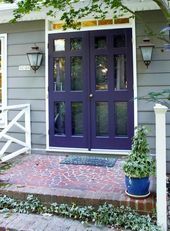 Best Front Door Colors For A Beige Home * Kelly Bernier Desi…
