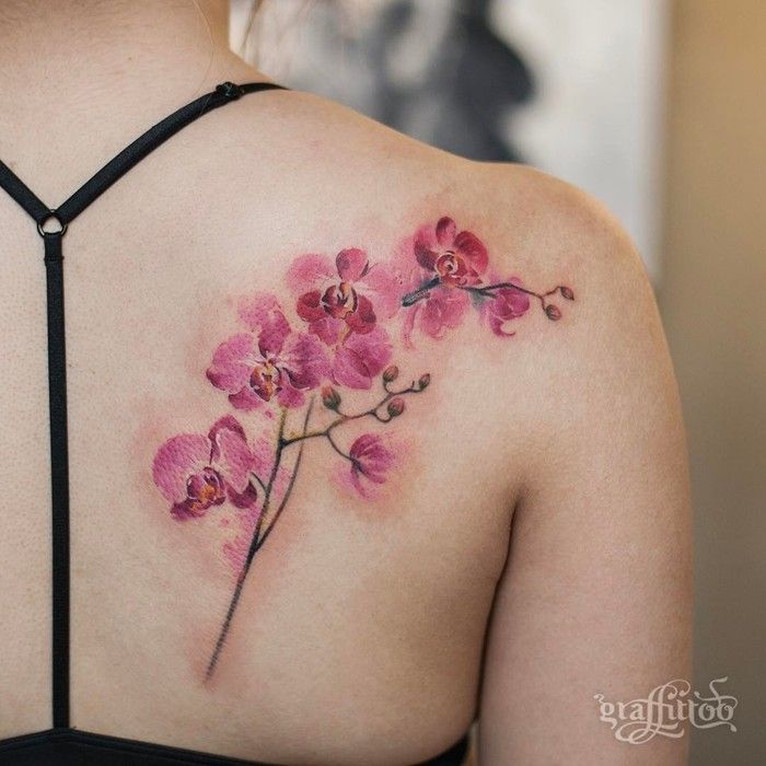 Orchidee Recherche Google Tatouage Orchidee Tatouage