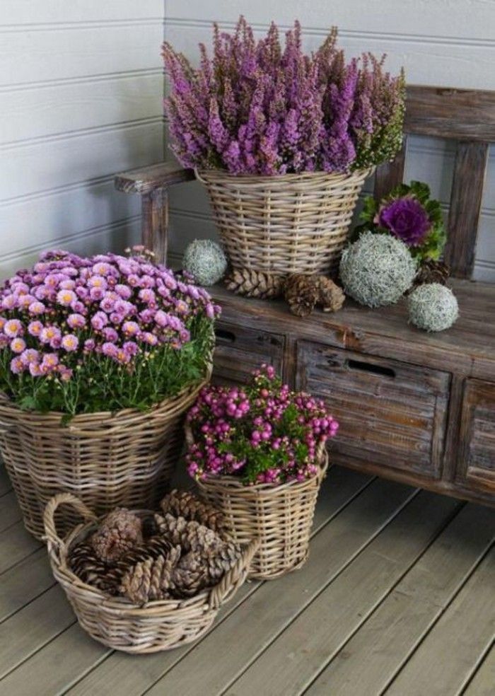 Herbstliche Einrichtung im Landhausstil – Landhausmöbel Herbstliche Einrichtung im Landhausstil – Landhausmöbel