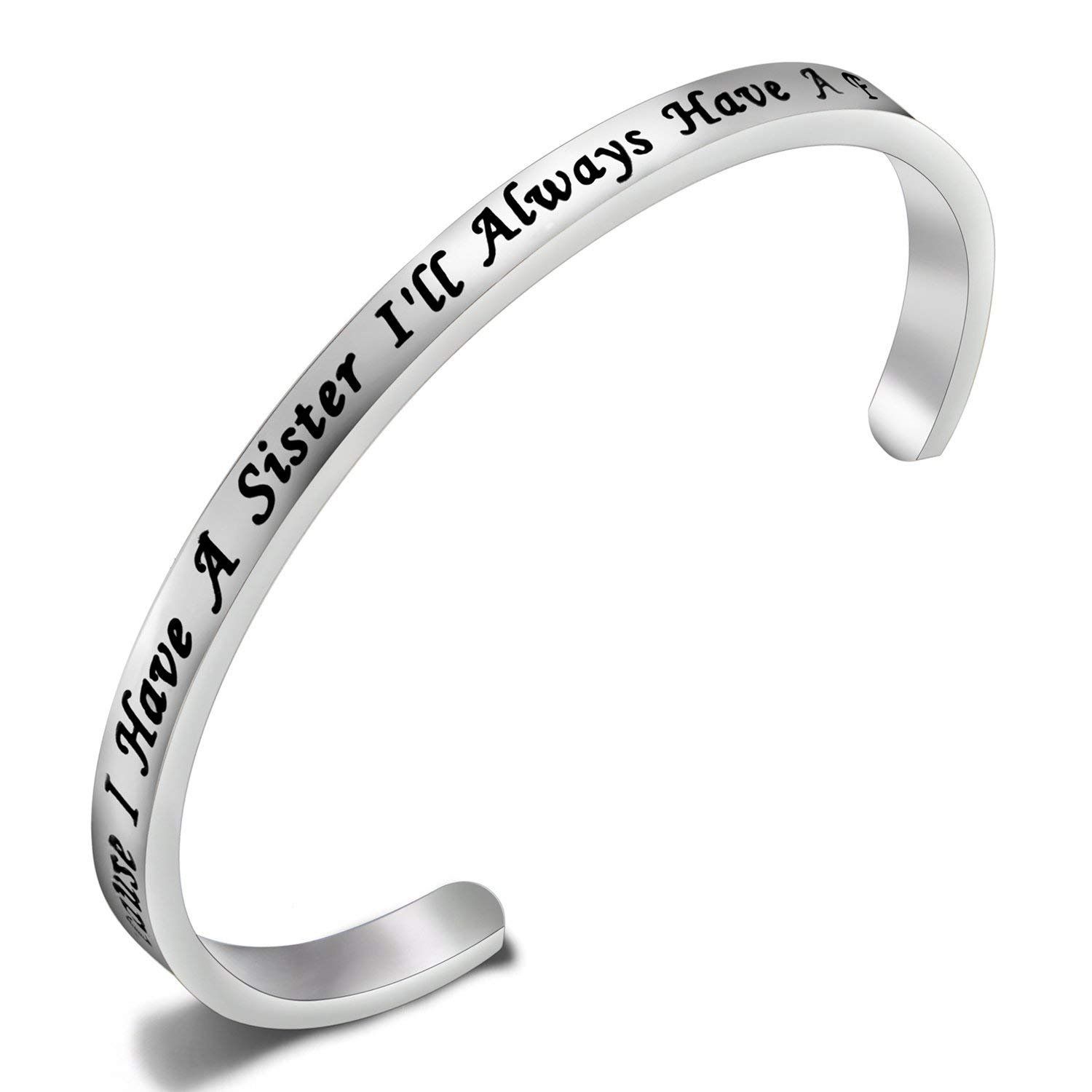 Gzrlyf Sister Bracelet Sister In Law Gift Because I Have A