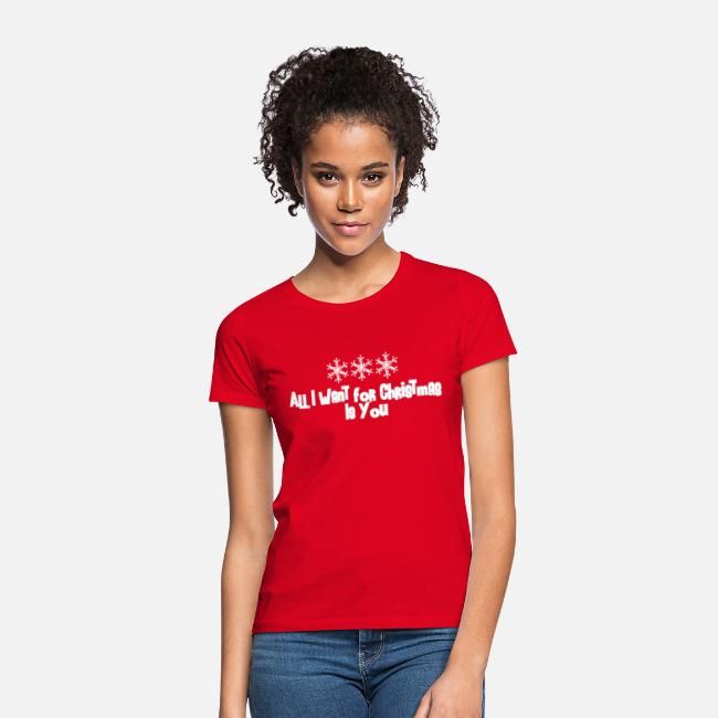 All I Want for Christmas Is You | Song Shirt Frauen T-Shirt Weihnachten Geschenkidee für Frauen und Männer, Xmas, Weihnachtsgeschenk Song Shirt | Band Sweater | Jack Joblin Song-Sweater, Song-Shirt, Song-Shirt-Serie, Song Sweater series, music hoodie, play music, music is life, Shirtsong, music, I love music, guitar, frontsinger, turntable, top song, Beat Douglas Adams, Uk Fashion, Quality Fashion, Zachary Levi, Kelly Green, Chat Origami, Nerd, T Shirt Rot, Poker